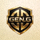 GEN.G战队Logo - 金色与黑色的盾牌形标志